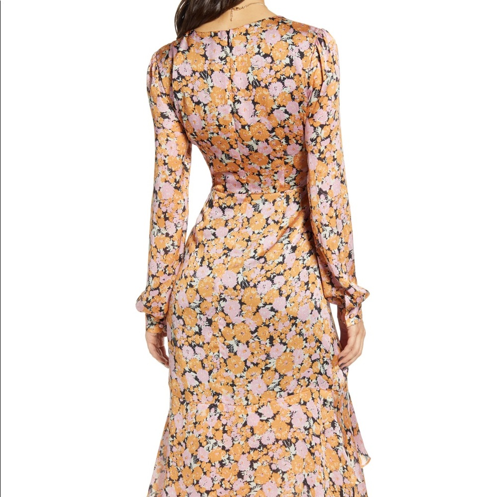 Celeste Ruffle Midi Dress by WAYF - Picture 2 of 7